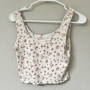 floral tank top